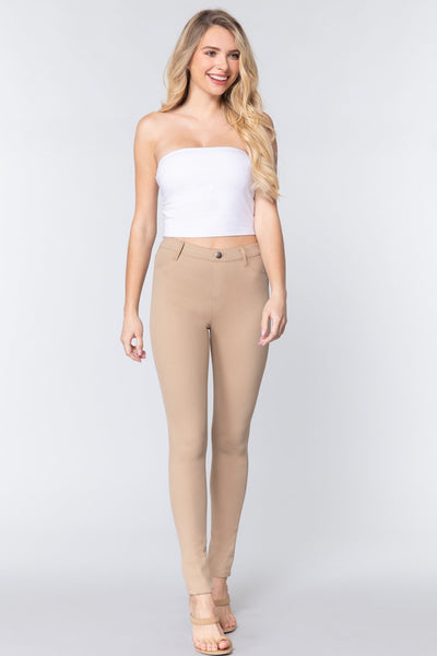 Knit Twill Jeggings - Deals Kiosk