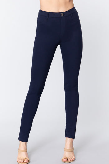 Knit Twill Jeggings - Deals Kiosk