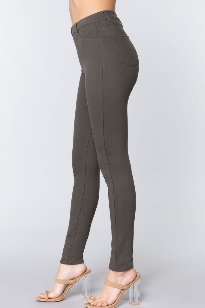 Knit Twill Jeggings - Deals Kiosk