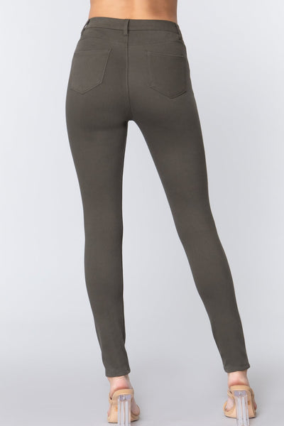 Knit Twill Jeggings - Deals Kiosk