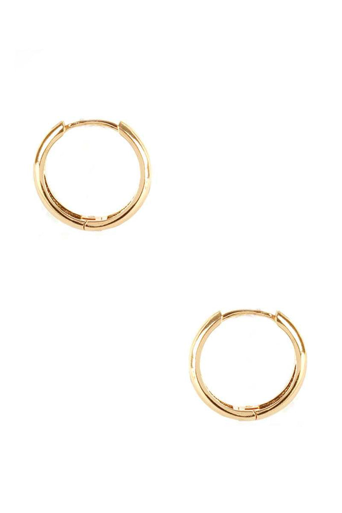 Basic Metal Huggie Earring - Deals Kiosk