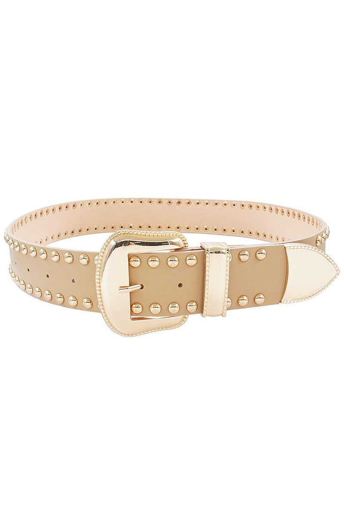 Fashion Studded Western Belt - Deals Kiosk