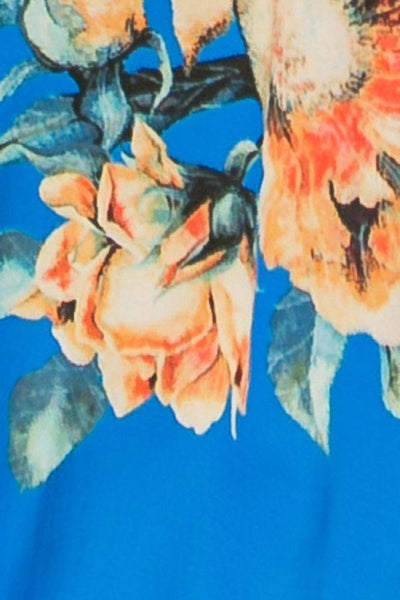 Floral Print Woven Dress - Deals Kiosk