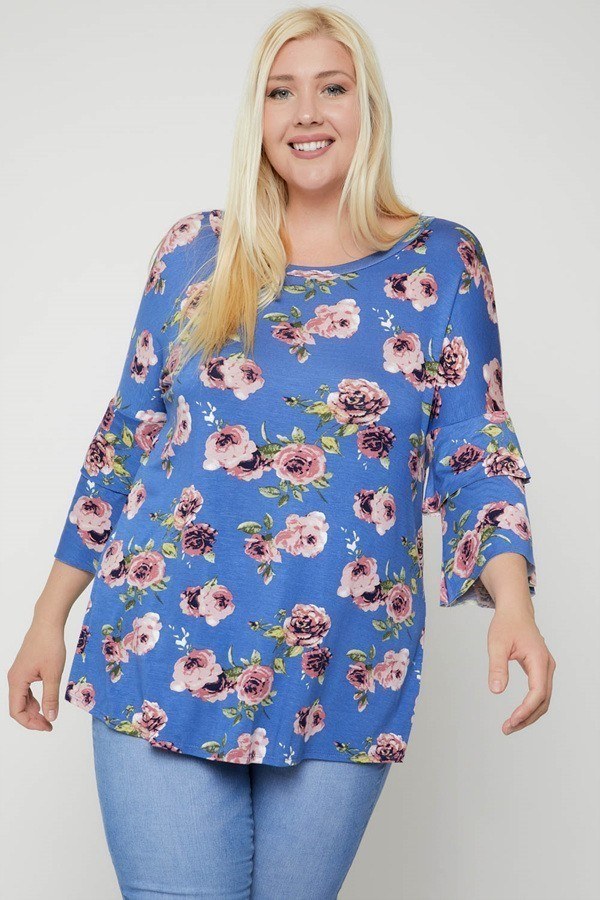 Floral Print Top - Deals Kiosk