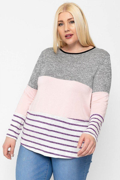 Color Block Top - Deals Kiosk