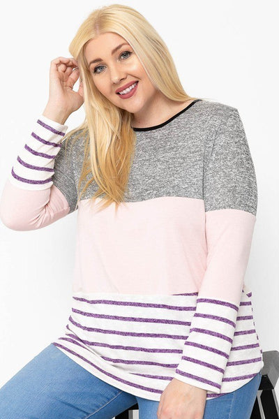 Color Block Top - Deals Kiosk