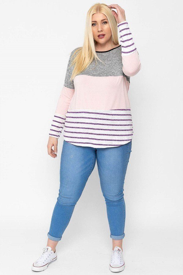 Color Block Top - Deals Kiosk