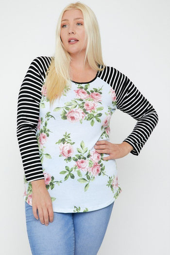 Floral Print Top - Deals Kiosk
