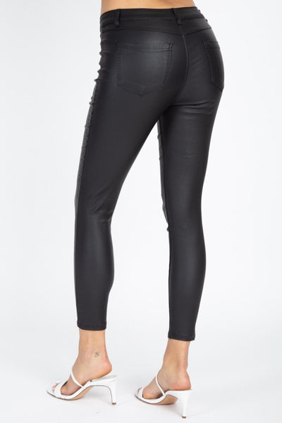 Faux Leather Skinny Pants - Deals Kiosk