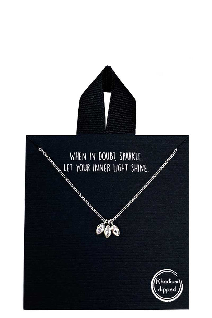 18k Gold Rhodium Dipped Dainty Necklace - Deals Kiosk