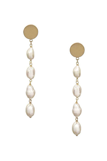 Fashion Pearl Drop Earring - Deals Kiosk