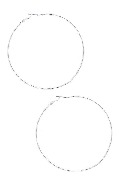 Metal Hoop Earring - Deals Kiosk