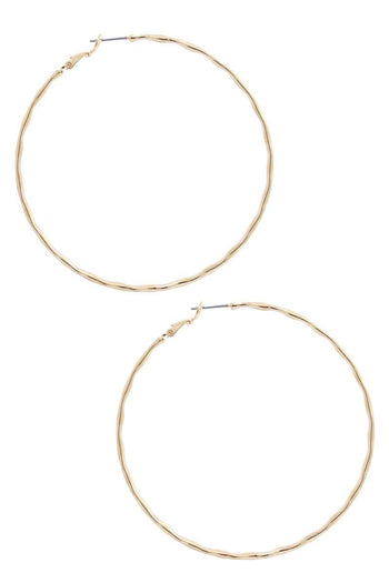 Metal Hoop Earring - Deals Kiosk