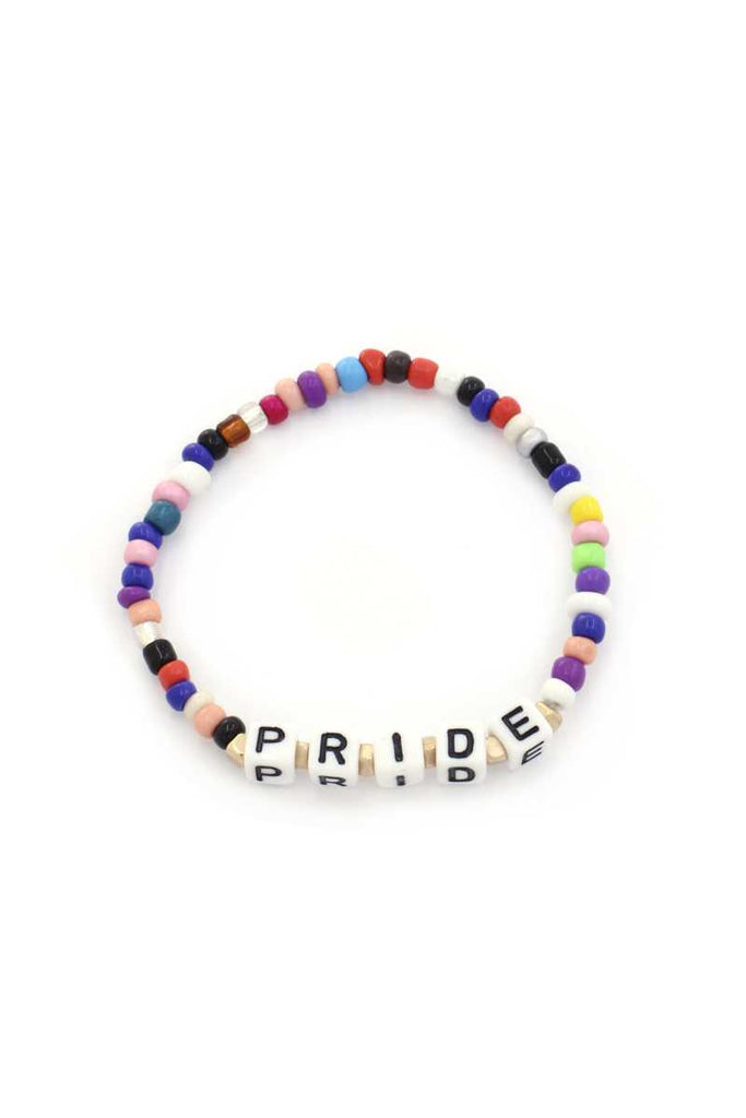 Mama Quote Beaded Stretch Bracelet - Deals Kiosk