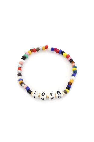 Mama Quote Beaded Stretch Bracelet - Deals Kiosk