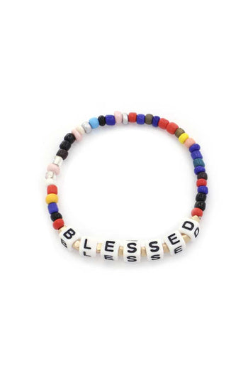 Mama Quote Beaded Stretch Bracelet - Deals Kiosk