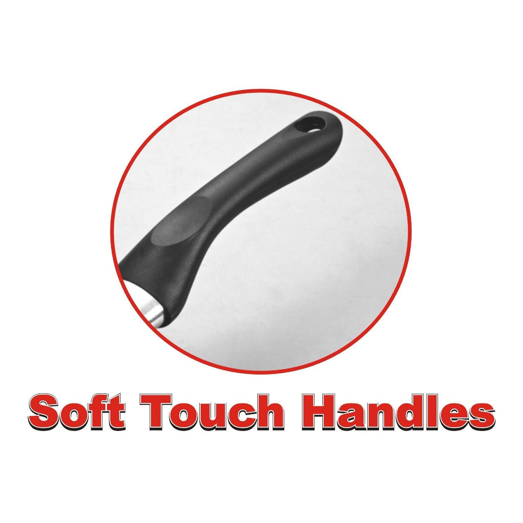 15-Piece Non-Stick Kitchen Cookware Set in Black - Deals Kiosk