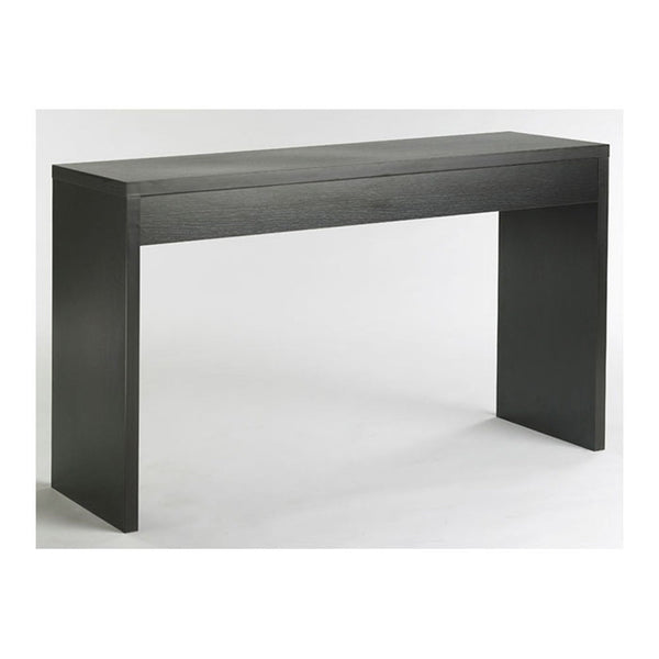 Contemporary Espresso Black Wood Grain Sofa Table Living Room Console Table - Deals Kiosk