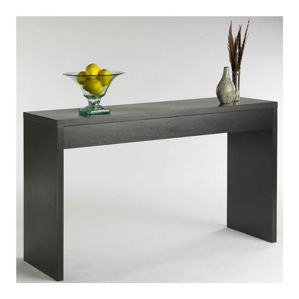 Contemporary Living Room Console Wall / Sofa Table in Espresso - Deals Kiosk