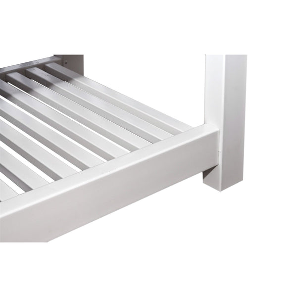 Elevated Planter Raised Grow Bed in White Vinyl - Deals Kiosk