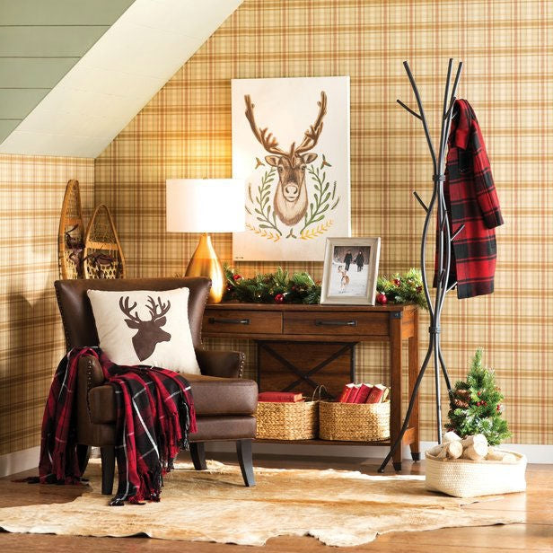 Metal Tree Branch Style Coat Rack with Multiple Hooks in Black - Deals Kiosk