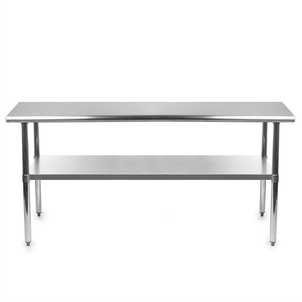 Heavy Duty 72 x 24 inch Stainless Steel Kitchen Restaurant Prep Work Table - Deals Kiosk