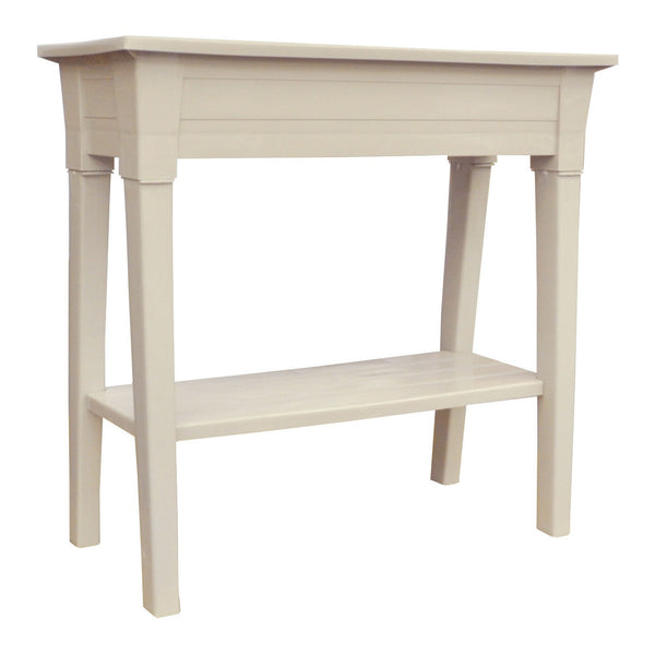 Elevated Planter Box in Desert Gray color Resin - Made in USA - Deals Kiosk