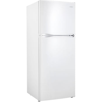 12.3 Cubic Foot Frost-Free Refrigerator with Top-Mount Freezer in White
