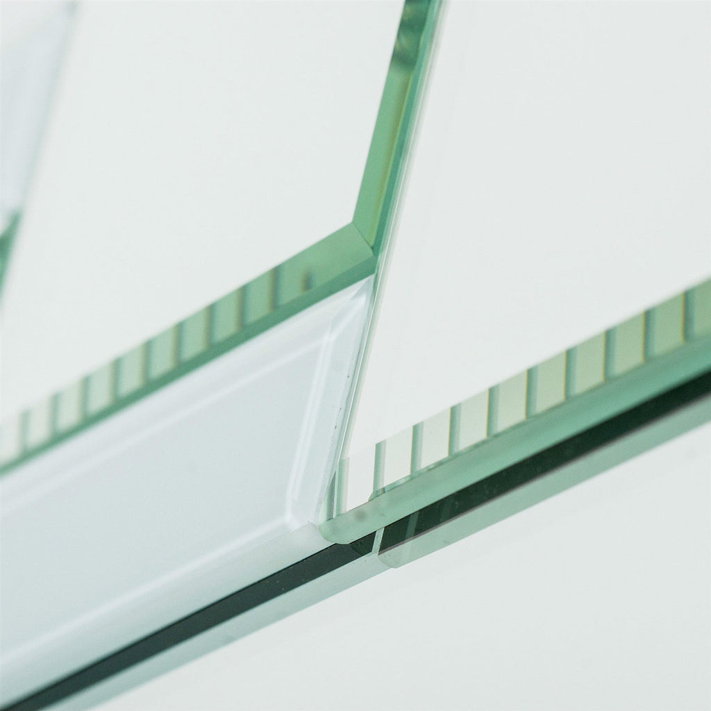 Modern 31.5 x 23.6 inch Rectangle Bathroom Mirror with Unique Border - Deals Kiosk