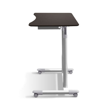 Espresso Adjustable Height Sitting or Standing Desk Stand Up Computer Table - Deals Kiosk