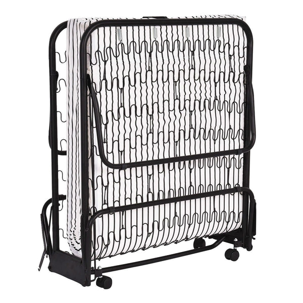 Easy Comfort Folding Guest Bed with 3.7 inch thick Foam Mattress - Deals Kiosk