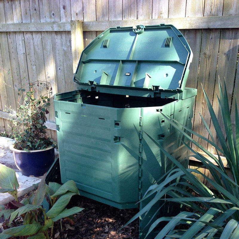 Heavy Duty Plastic 32-Cubic ft. Home Compost Bin Compooster - Deals Kiosk
