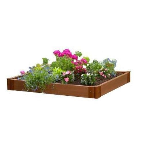 4 x 4 Foot Outdoor Raised Garden Bed Planter - Deals Kiosk