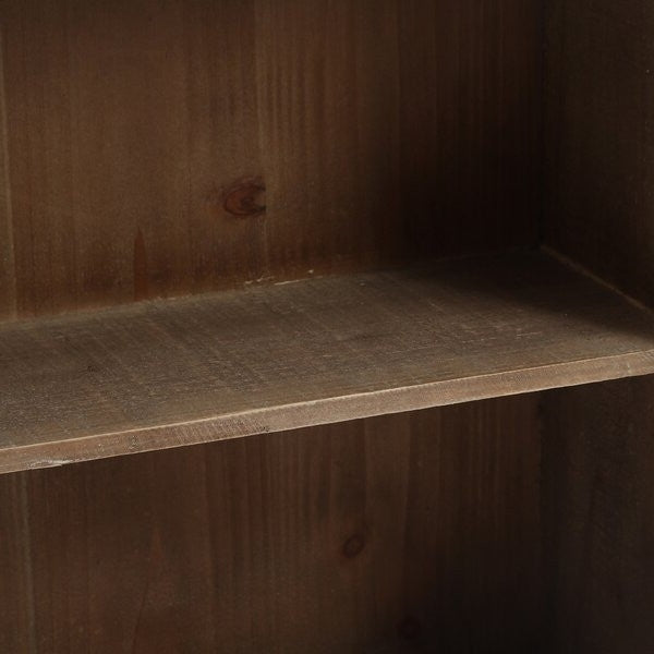 Farmhouse Sliding Bathroom Wall Mounted Cabinet 2-Doors & Shelves - Deals Kiosk