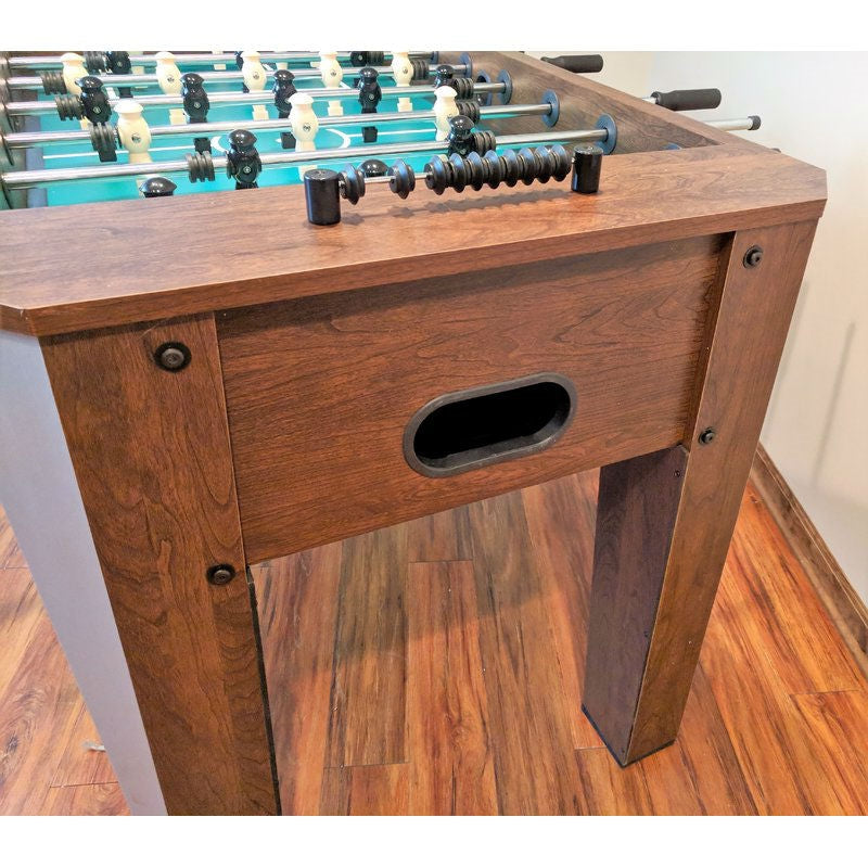 Official 5 Ft Woodgrain Foosball Table - Deals Kiosk