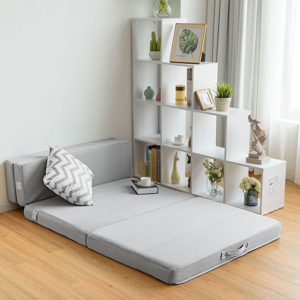 Full XL size 4-inch Thick Folding Sleeper Sofa Mattress Guest Bed - Deals Kiosk