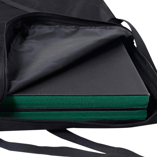 Folding 48-inch Octagon 8 Player Poker Table Top with Carry Case - Deals Kiosk