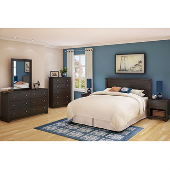 Full / Queen size Headboard in Chocolate Finish - Eco-Friendly - Deals Kiosk