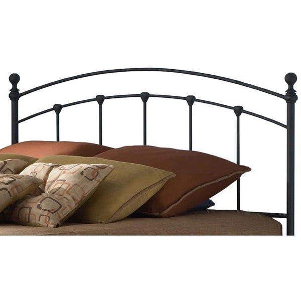 Full size Matte Black Metal Headboard - Deals Kiosk