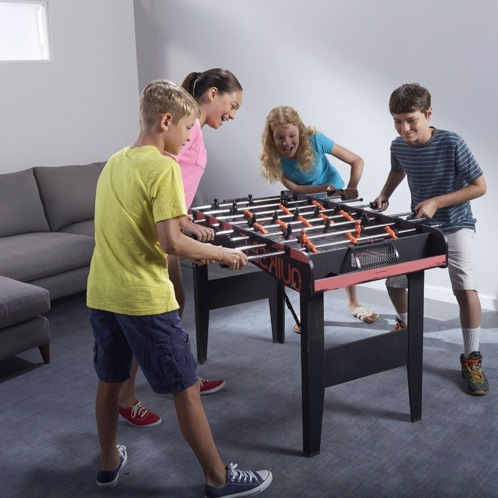 Folding Foosball Table 4-Ft Game Table with 2 Foosballs - Deals Kiosk