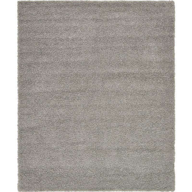 Gray 3'3" x 5'3" Rectangle Shag Area Rug