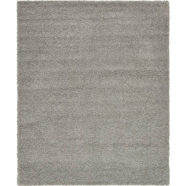 Gray 5' x 8' Rectangle Shag Area Rug