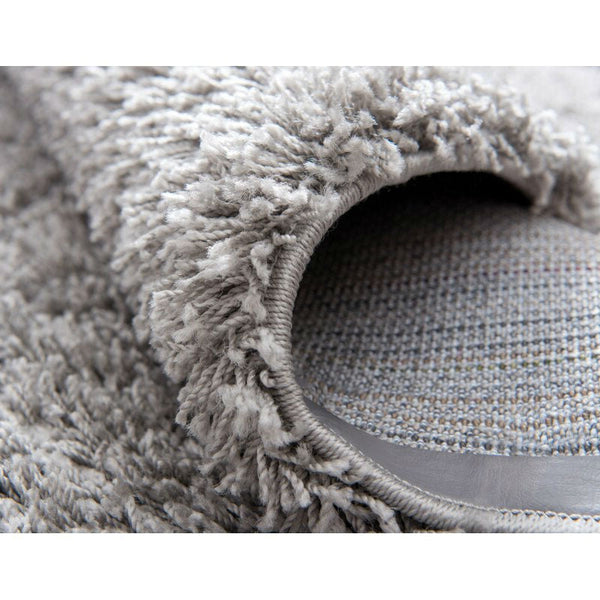 Gray 5' x 8' Rectangle Shag Area Rug - Deals Kiosk