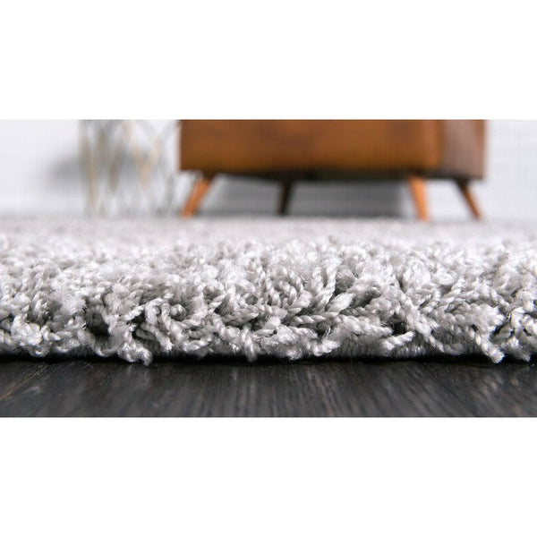 Gray 8' x 10' Rectangle Shag Area Rug - Deals Kiosk