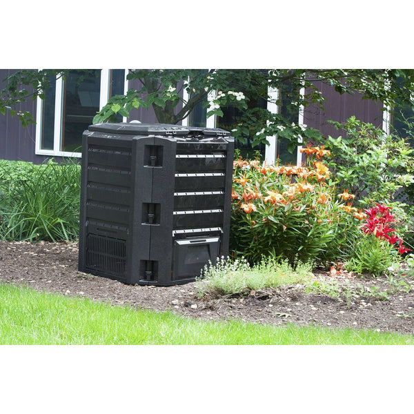 Black Composter 100-Gallon Compost Bin for Home Composting - Deals Kiosk