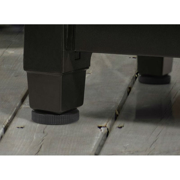 Outdoor Grill Party Caster Bar Serving Cart with Storage Dark Brown - Deals Kiosk