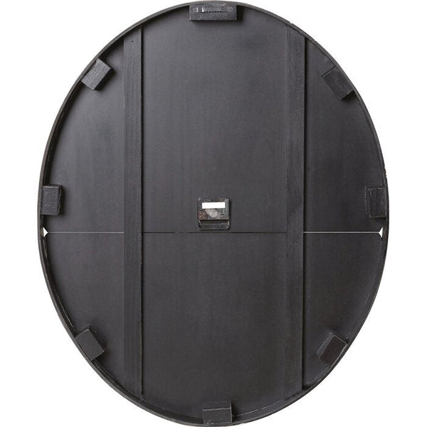 Gray Oversized Distressed Paris Wood Wall Clock - Deals Kiosk