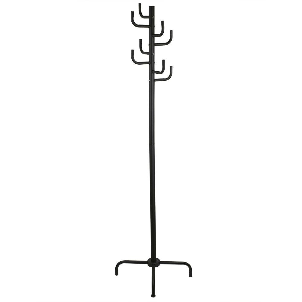 Black Metal Coat Rack Entry Hall Tree Hat Rack - Deals Kiosk