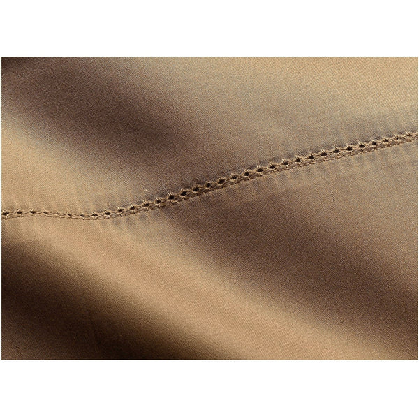 CAL King 400-TC Egyptian Cotton Sheet Set in Chestnut Brown - Deals Kiosk