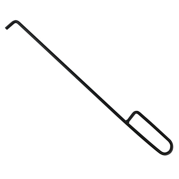 Heavy Duty 36-inch Black Steel Fire Pit Ring with Diamond Pattern - Deals Kiosk